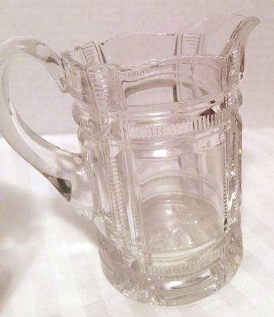 Zippered Block Clear Creamer