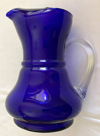 Ring Cobalt Blue Pitcher