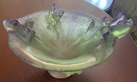 Iris 10" Footed Bowl