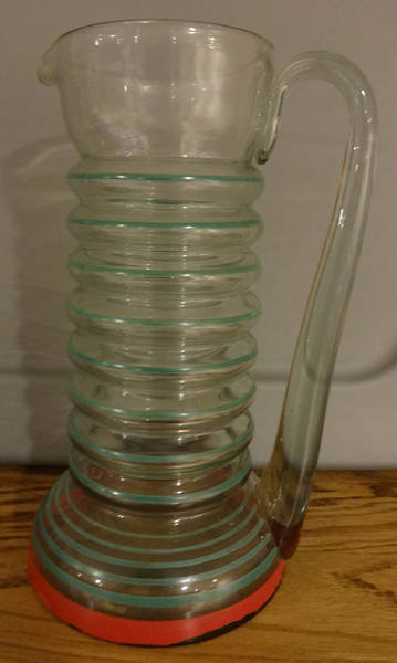 Ring (Green&Orange Rings) Pitcher