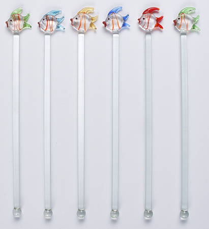 Animals & Figurines Swizzle Stick - Set of 6