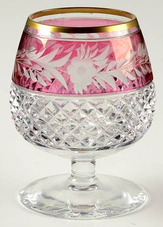 Marchioness Ruby Brandy Glass