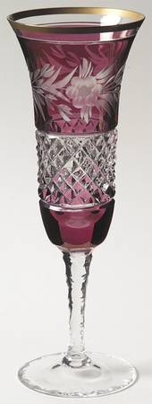 Marchioness Ruby Fluted Champagne