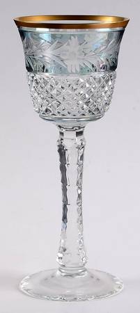Marchioness Emerald Green Tall Water Goblet