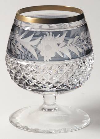 Marchioness Sapphire Brandy Glass