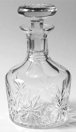 Star of Edinburgh Decanter & Stopper
