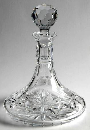 Star of Edinburgh Ships Decanter & Stopper