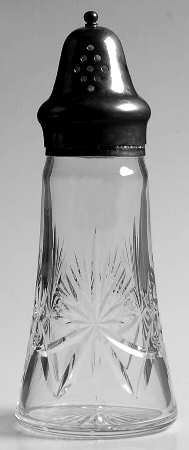 Star of Edinburgh Sugar Shaker W/Metal Lid