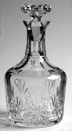 Star of Edinburgh Decanter & Stopper