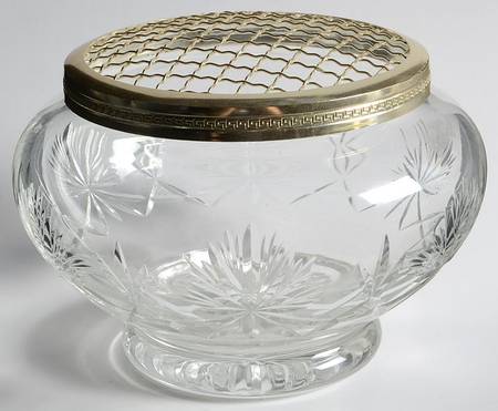 Star of Edinburgh 4" Rose Bowl & Metal Frog