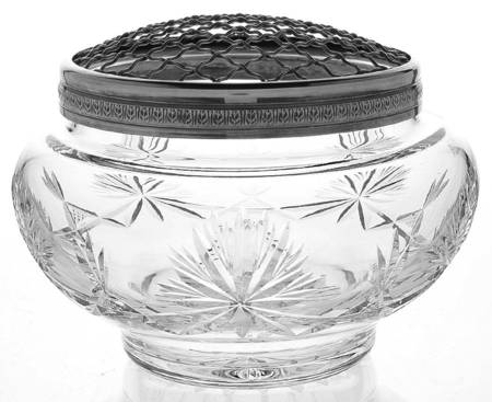 Star of Edinburgh 4" Rose Bowl & Metal Frog