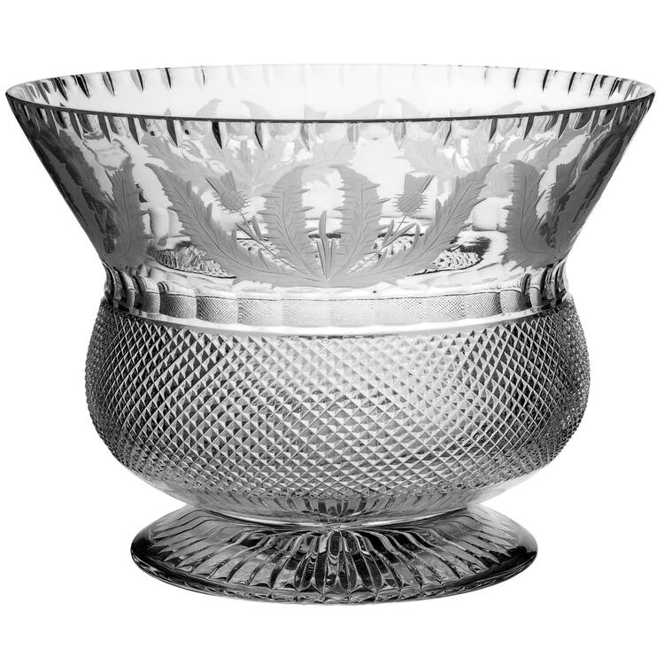 Thistle (Cut) Anniversary Bowl