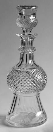 Thistle (Cut) Cordial Decanter & Stopper