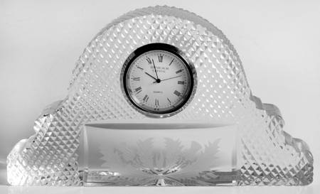 Thistle (Cut) Quartz Clock