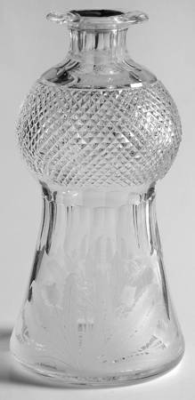 Thistle (Cut) Cordial Decanter No Stopper