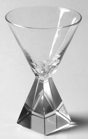 Pyramid Cordial Glass