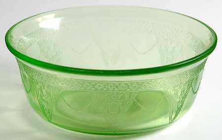 Georgian Green 6" Round Bowl