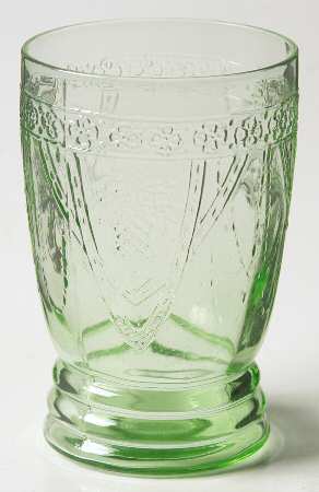 Georgian Green 9 Oz Flat Tumbler