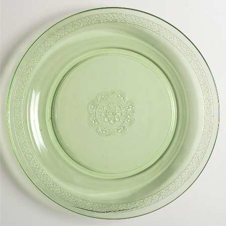 Georgian Green Dinner Plate