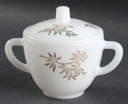 Golden Glory Sugar Bowl & Lid