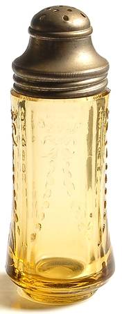 Madrid Amber Shaker with Metal Lid