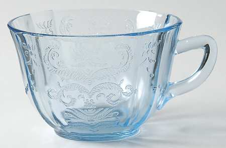 Madrid Blue Cup Only by Federal Glass 