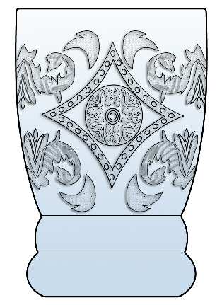 Madrid Blue by Federal Glass 
