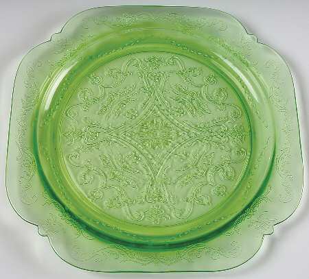 Madrid Green Dinner Plate