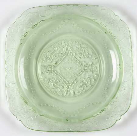 Madrid Green Bread & Butter Plate