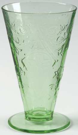 Madrid Green 10 Oz Footed Tumbler