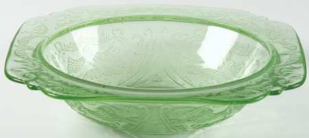 Madrid Green Rim Soup Bowl