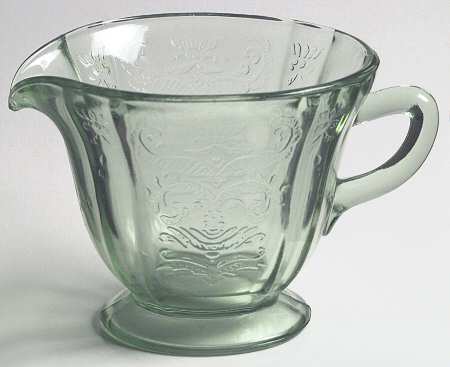 Madrid Green Footed Creamer