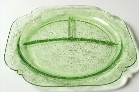Madrid Green 10" Grill Plate