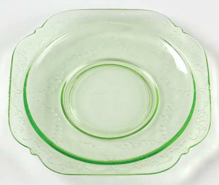 Madrid Green Saucer Only