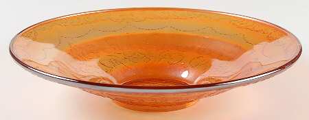 Madrid (Iridescent) 11" Console Bowl by Federal Glass 