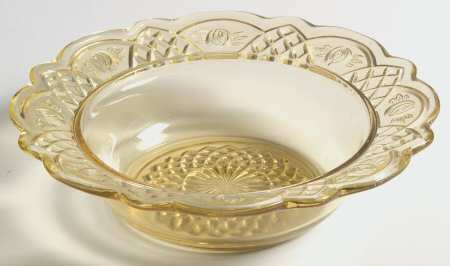 Mayfair Amber Sauce Dish