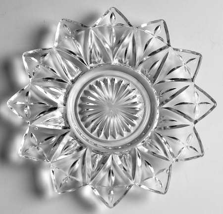 Petal Clear Bread & Butter Plate by Federal Glass 