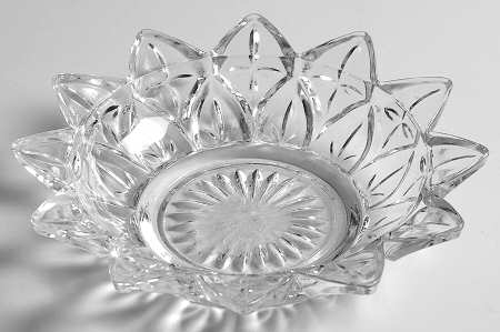 Petal Clear 5" Round Bowl by Federal Glass 