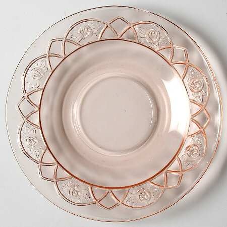 Rosemary Pink Saucer Only