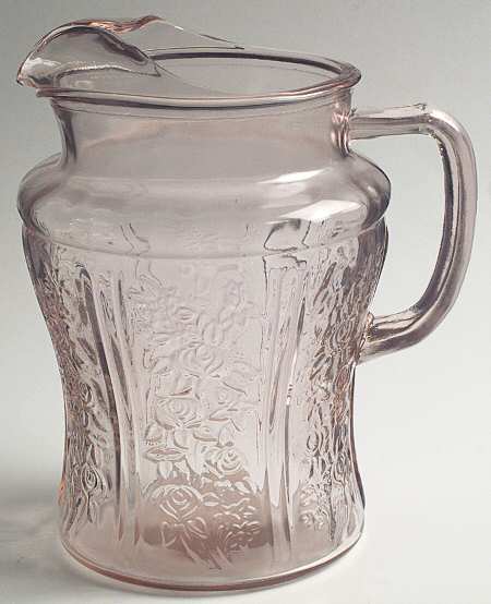 Sharon Pink 80 Oz Ice Lip Pitcher