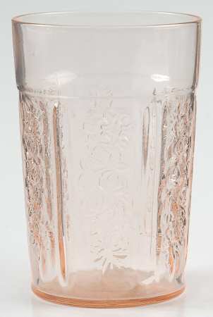 Sharon Pink 9 Oz Flat Thin Tumbler