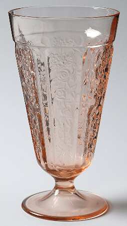 Sharon Pink 15 Oz Footed Tumbler