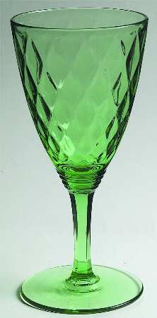 Diamond Optic Green by Fenton