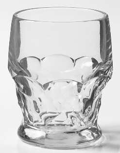 Georgian Clear Flat Tumbler