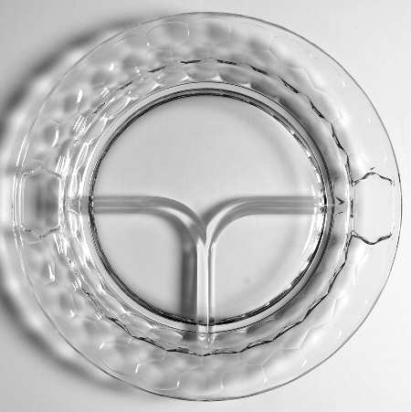 Georgian Clear Grill Plate