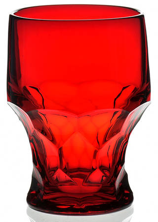 Georgian Ruby 12 Oz Flat Tumbler