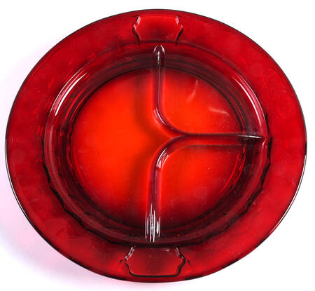 Georgian Ruby Grill Plate