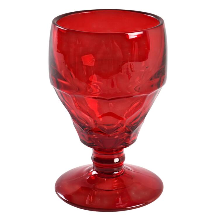 Georgian Ruby 6 Oz Footed Tumbler