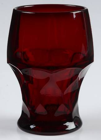 Georgian Ruby 14 Oz Flat Tumbler