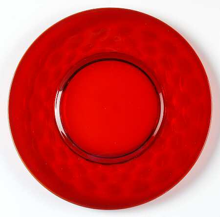 Georgian Ruby Luncheon Plate